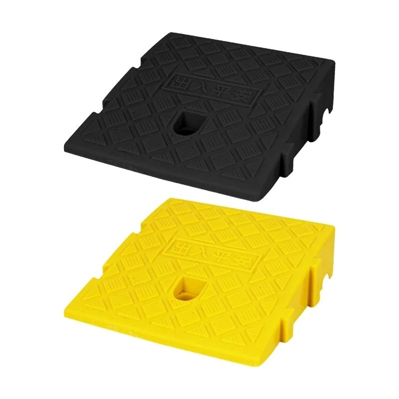 Bordsteinrampe Aus PVC – 25x27 Cm, 11 Cm Oder 13 Cm Hoch, Rutschfest, Schwerlastfähig – Für Auto, Anhänger, Rollstuhl & Roller