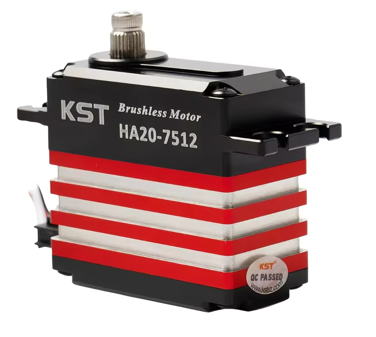 KST HA20-7512 Brushless Standard Servo High-Torque 82Kgf.cm 0.11sec for Large Scale Remote Control Planes