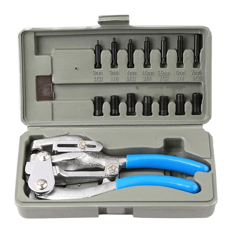 Leather Belt Hole Punch Plier Eyelet Puncher Manual Punching Pliers Metal Punch Portable Punching Artifact Hand Tools