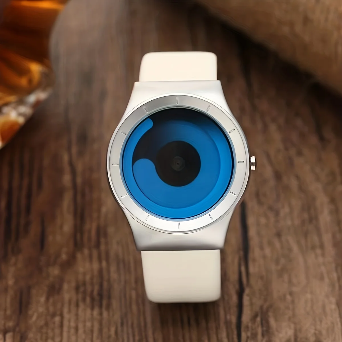 1pcTai Chi Bagua Pointless Wormhole Concept Watch for Men and Women Personalized Creativity Cool Youth Fashion Trend Couple