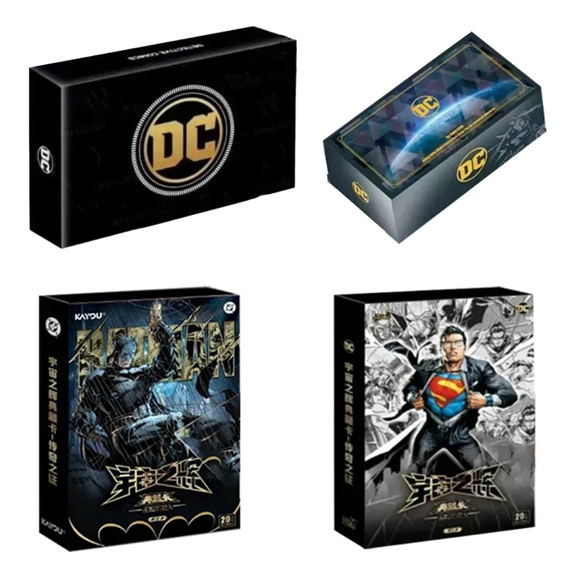 

DC Movie Series Justice League Peripheral Superman Rare S Cards Marvel The Avengers Booster Box Kids Christmas Birthday Gift Toy