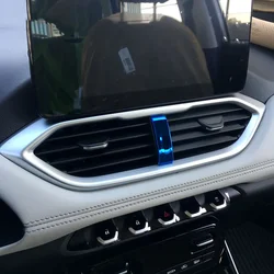 3pcs Car Dashboard Center Air Vent Outlet Trim Cover for Chevrolet Captiva 2 2020 2021 2022 2023 2024 Accessories Auto