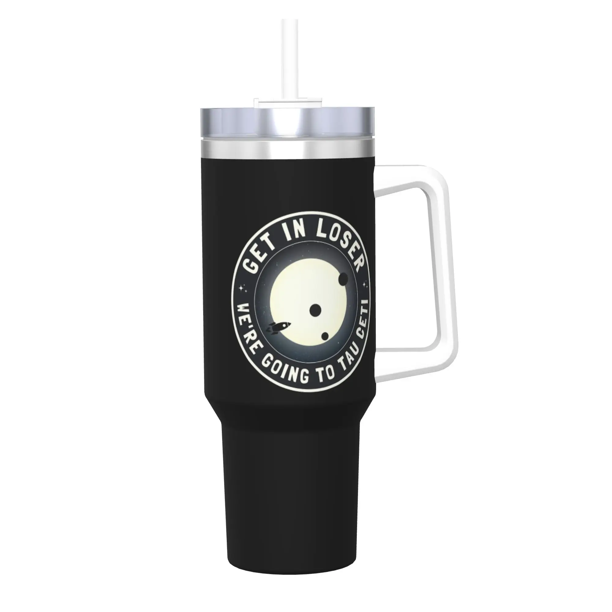 Stainless Steel Tumbler Project Hail Mary Going to Tau Ceti Thermal Mug  Leakproof Cold Drink Car Mugs Beach Water Bottle