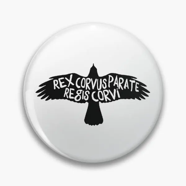 Raven Boys Black  Soft Button Pin Decor Women Metal Clothes Brooch Funny Cute Hat Lover Gift Creative Badge Jewelry Lapel Pin