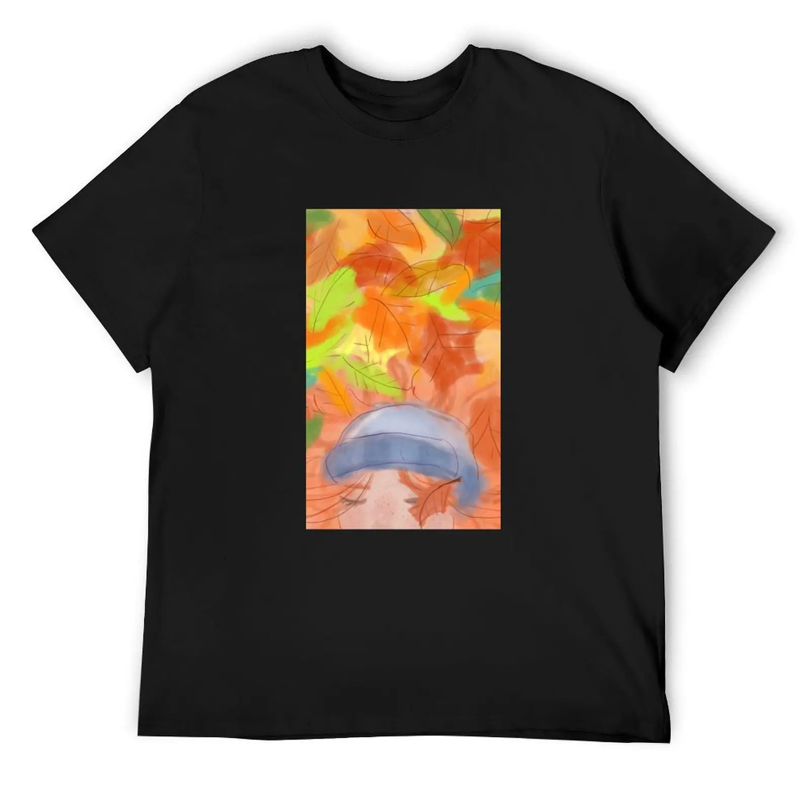 

Girl in the Leaves T-Shirt