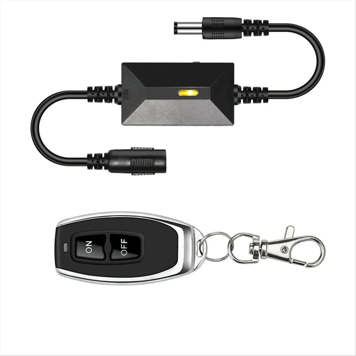 L72A B-est DC Power Switch 433MHz Receiver 3.6V-24V Input 50m Range Compact Design Ideal for Remote Control Fans and Devices