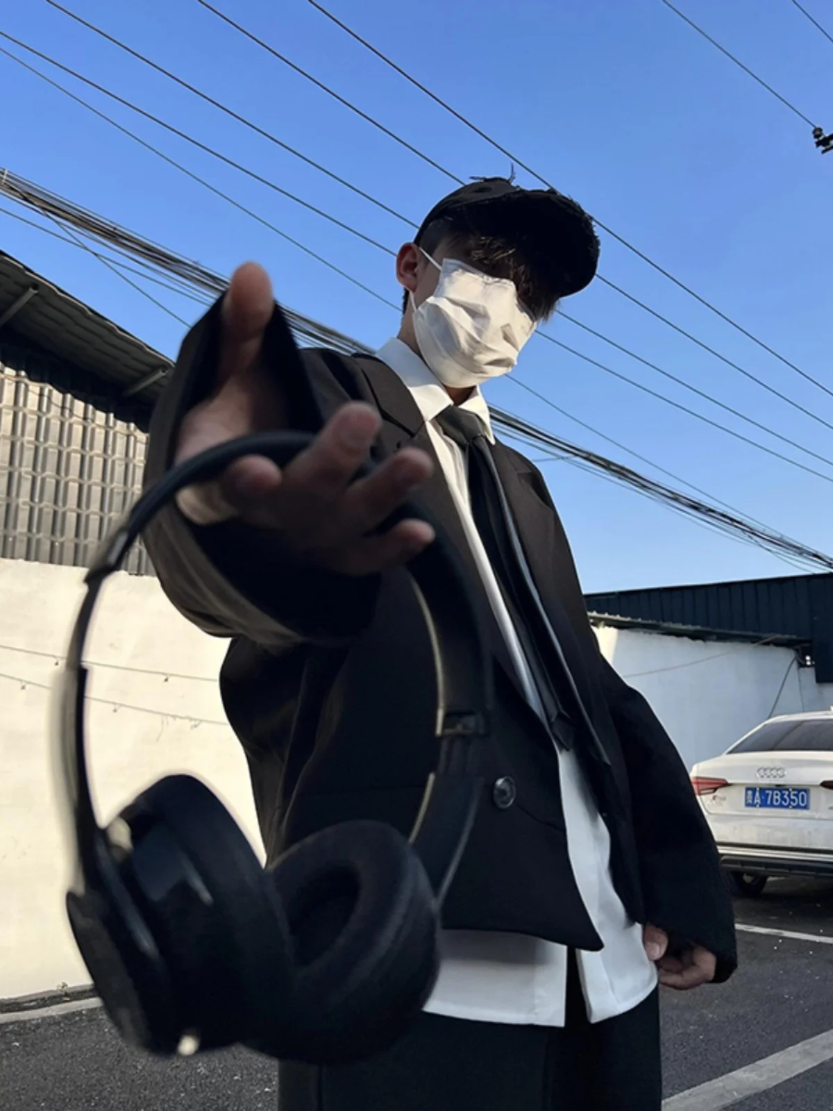 

Early Spring 2024 CleanFit Korean Sle Tee-Piece Suit for Boys Casual High-End Feeling Spring Faionable Youthful