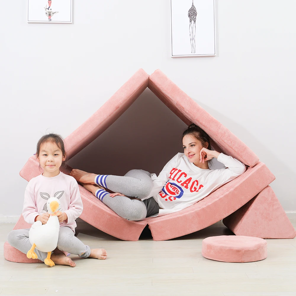 Children's Creative Soft Sofa Safety Building Blocks Toys