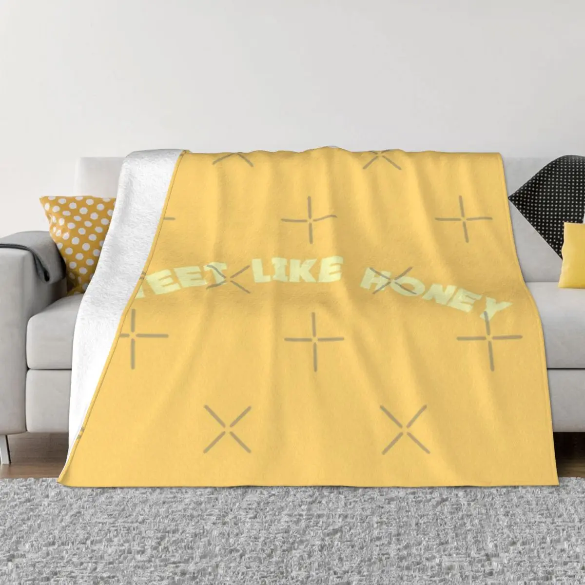 

Sweet Like Honey Anime Bed Blankets Winter Blankets Winter Warm Blanket Throw Blanket