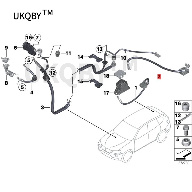 b mw X3F 25X 320 dXN 47N X3F 25X 328 iXN 52N Power positive line Battery lead positive Battery line General vehicle electrical