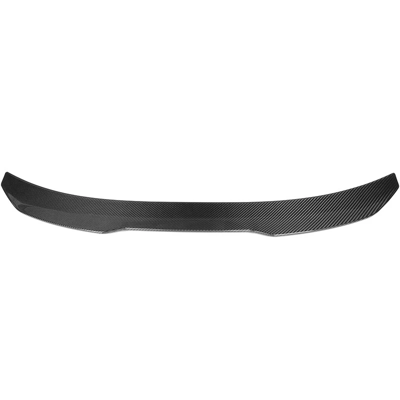 PSM Style A6 c8 Carbon Fiber Fibre Rear Trunk Spoiler Wing Fit For A6 C8 4-Doors 2020-2023