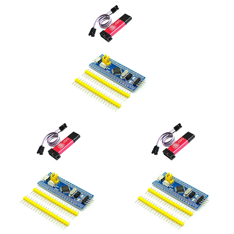 Solid 3X ST-Link V2 Programming Unit Emulator Downloader + 40Pin STM32F103C6T6 ARM STM32 SWD Minimum System Board Micro-USB
