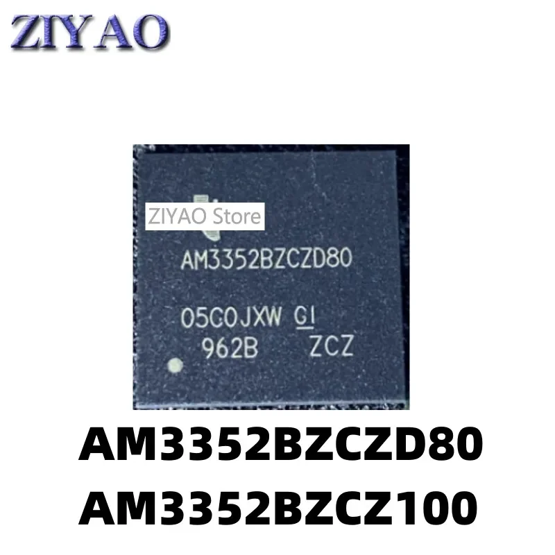 

5PCS AM3352BZCZD80 AM3352BZCZ100 AM3352BZCZI00 BGA Embedded Microprocessor
