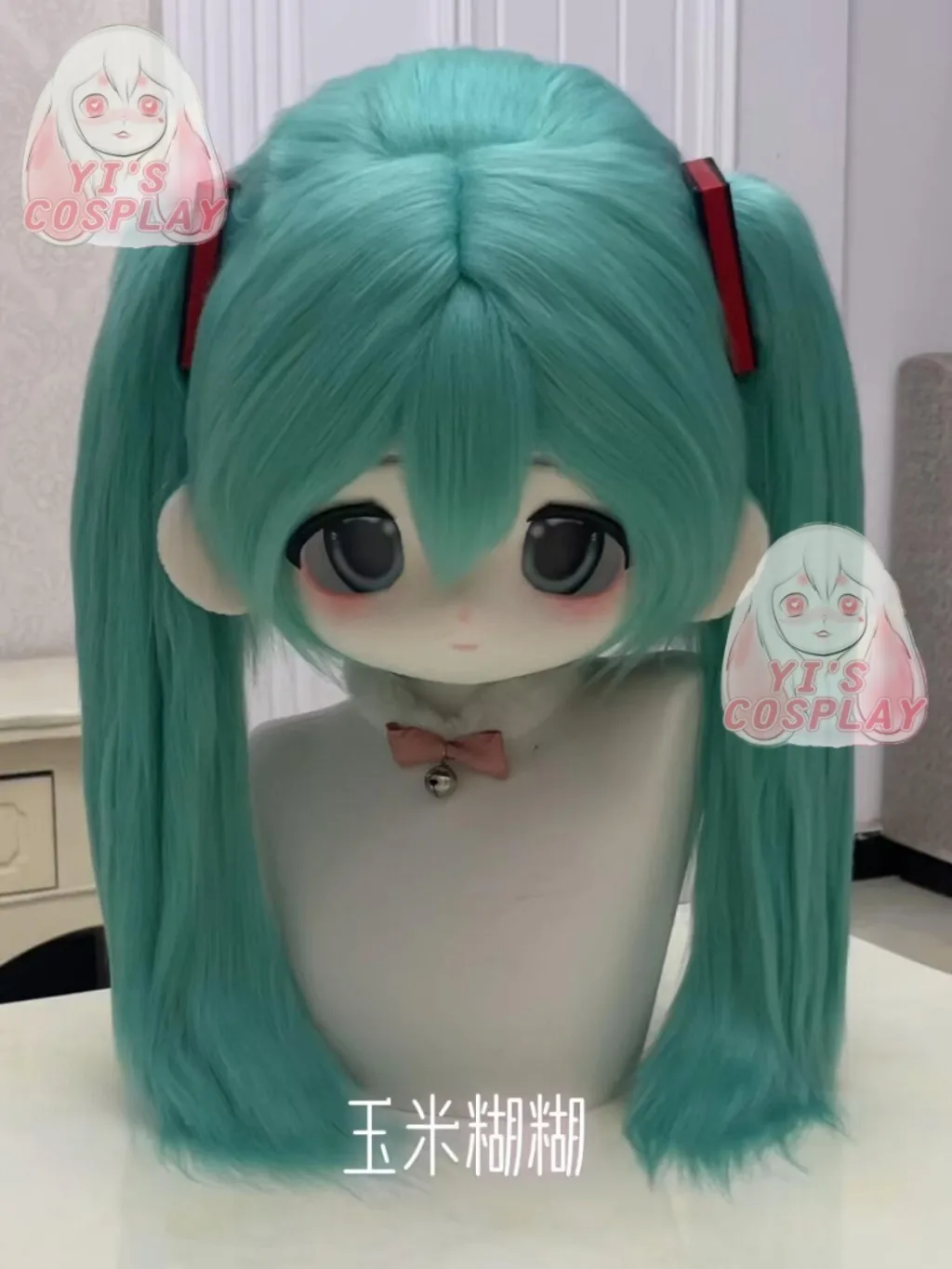 

Yis косплей на заказ пушистая голова кигуруми OC голова косплей Kemono Fursuit гарнитуры ручной работы Beast индивидуальный меховой костюм Kemono голова