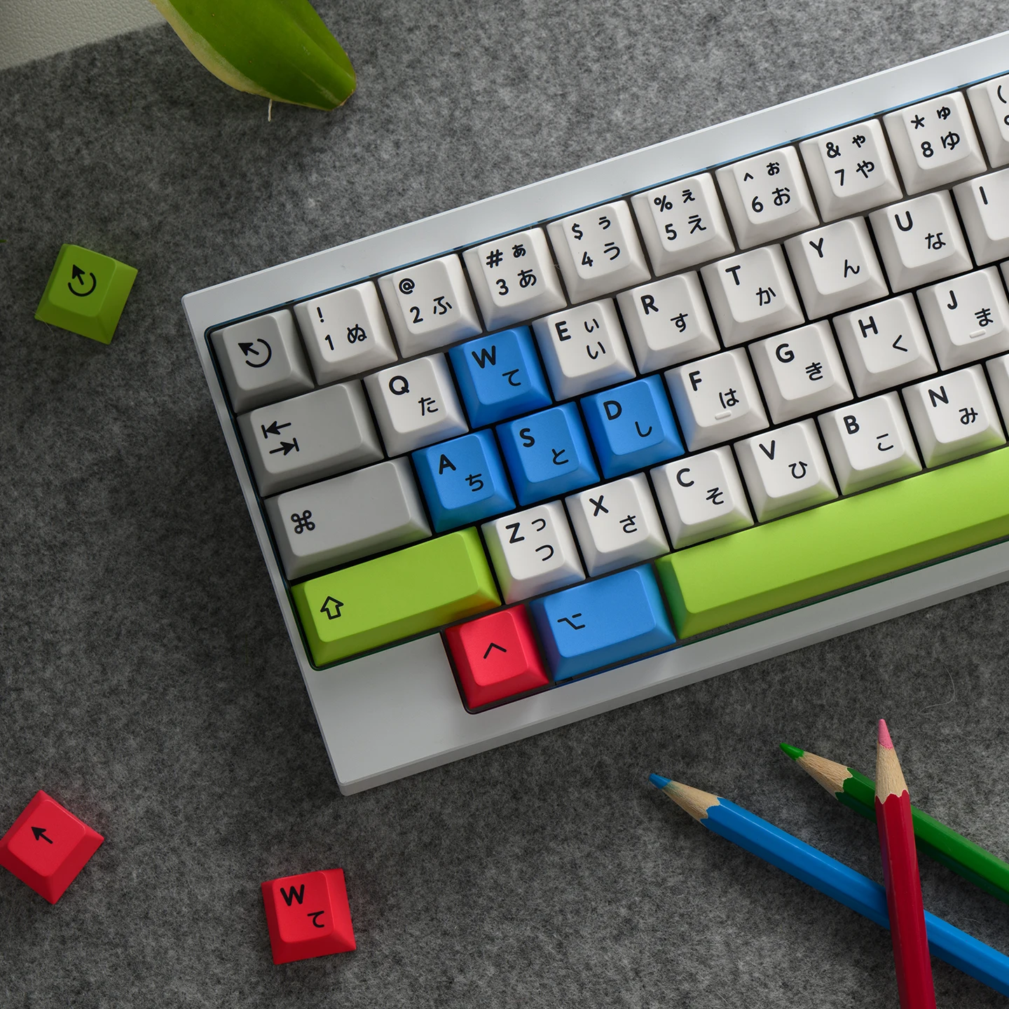 PBTfans Moderne Japanse Desko Keycap Hot Sublimatie PBT Originele Fabriek Keycaps PC Esports Laptop Gaming Mechanisch Toetsenbord