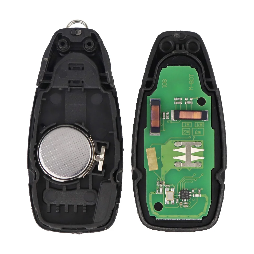 Okey Remote Car Key For Ford Mondeo Kuga Fiesta Focus B C-Max 2011 2012 2015 KR5876268 Keyless Go ID83 Fsk ID49 ASK