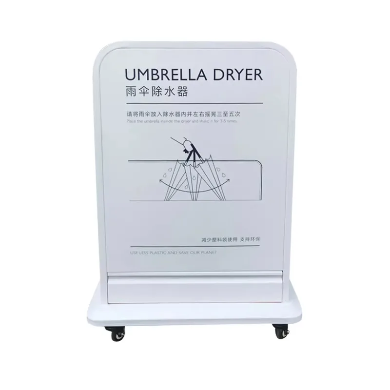 

Small Eco-Friendly Stainless Steel Umbrella Wrapping Machine Rolling Dryer with Rack Efficient and Sustainable