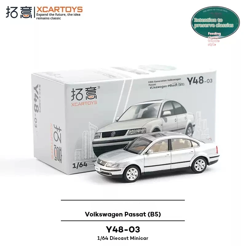 XCARTOYS 1:64 Liga Passat B5 Modelo Die-Cast Metal Sedan Carro Civil Brinquedo Colecionável Clássico Alemão