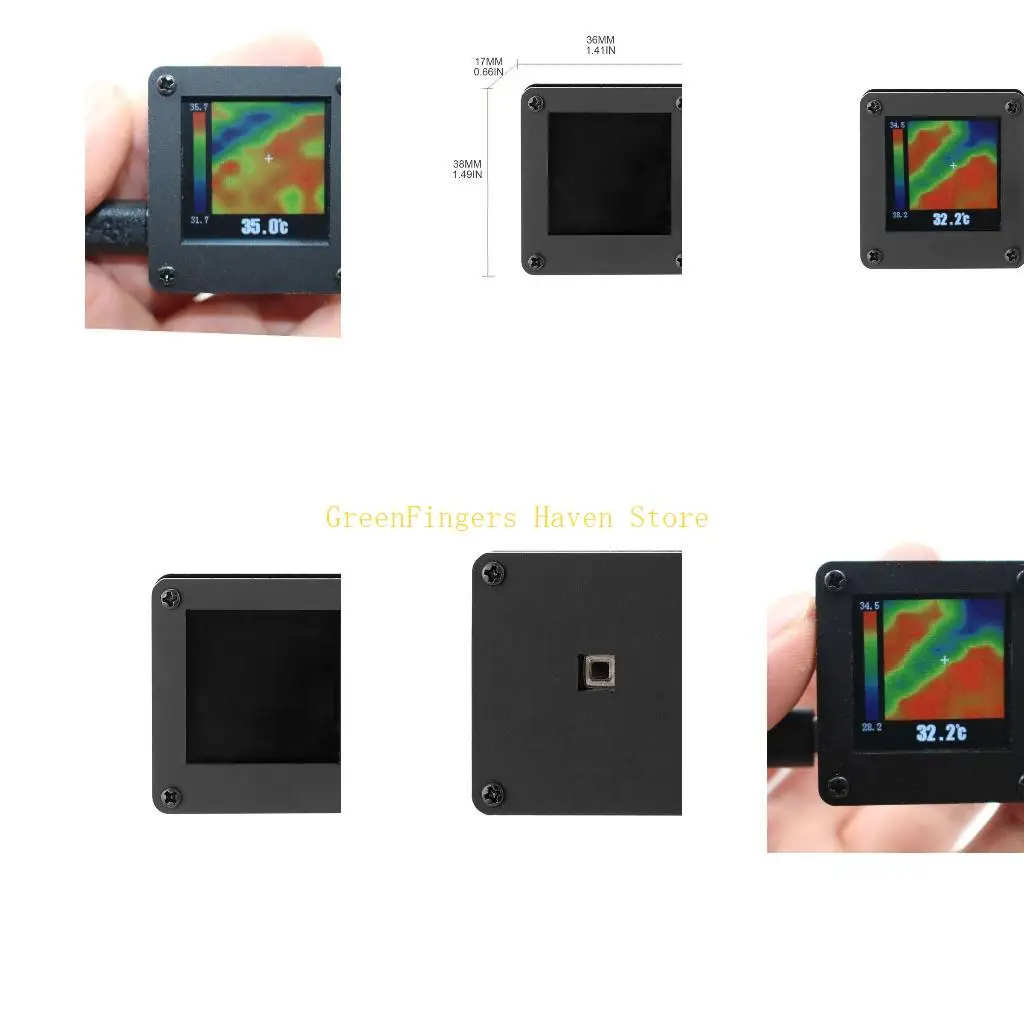 

F68D Pocket-Sized IR Thermal Imager Resolution Thermal Imaging Camera Measur