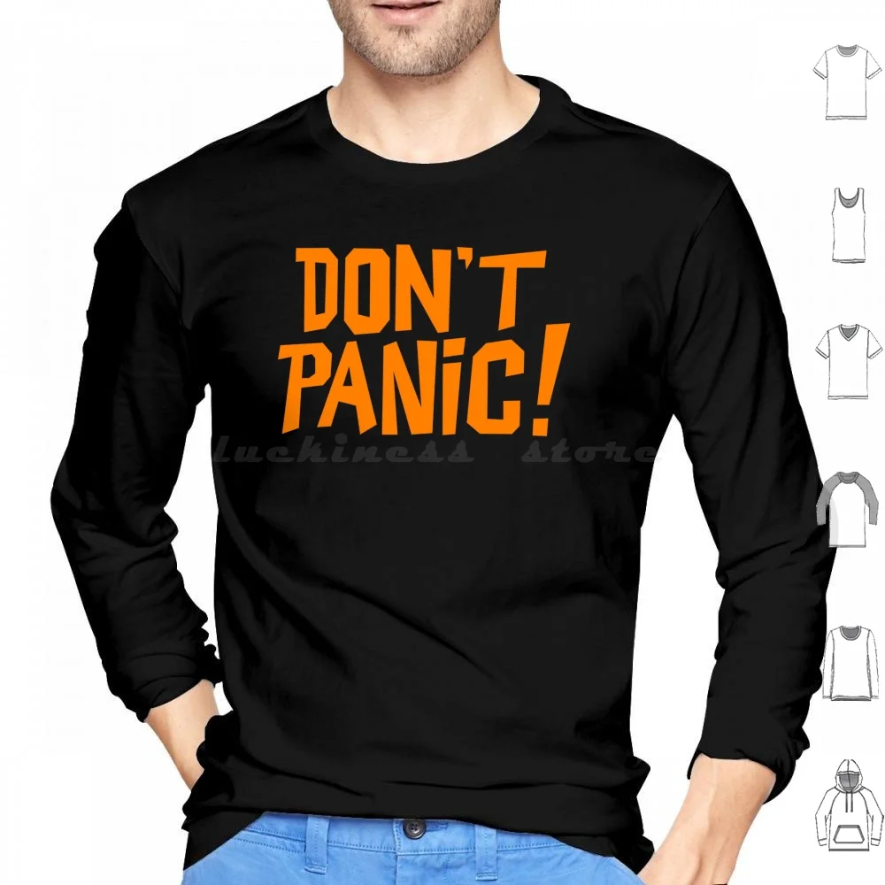 Ndvh-Orange 1 H2g2 Hoodies Long Sleeve Babel Fish Hhgttg Hitchhikers Guide To The Galaxy Douglas Adams Comedy Rod Lord