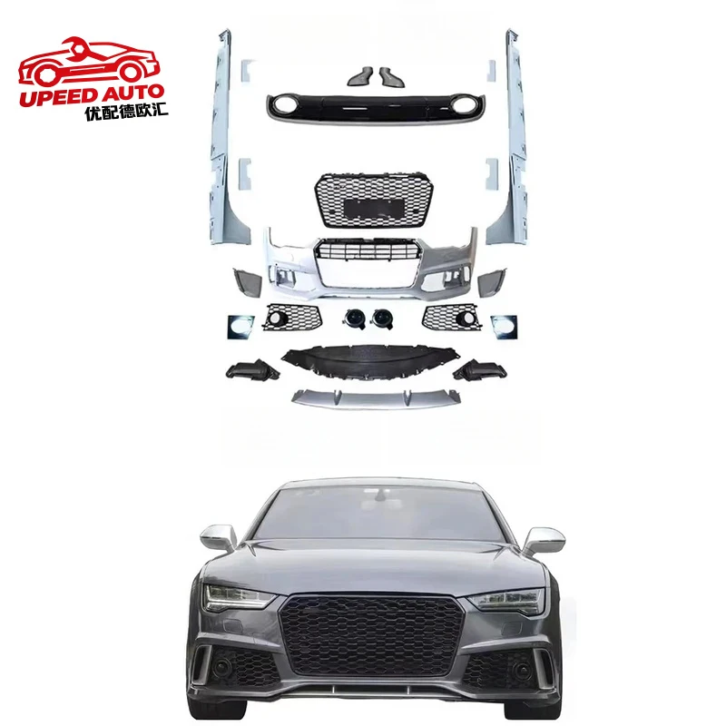 

Suitable for STLF Body Kit Audis A7 C7 2012-2015 Conversion to 2016 2017 2018 Style