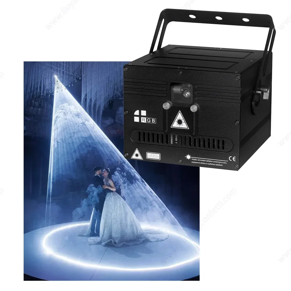 NEW 15W 20W 30 40KPPS ILDA RGB Laser Light Machine for Wedding Show DMX DJ Hal l Professional Stage Lighting Beams Club Lights