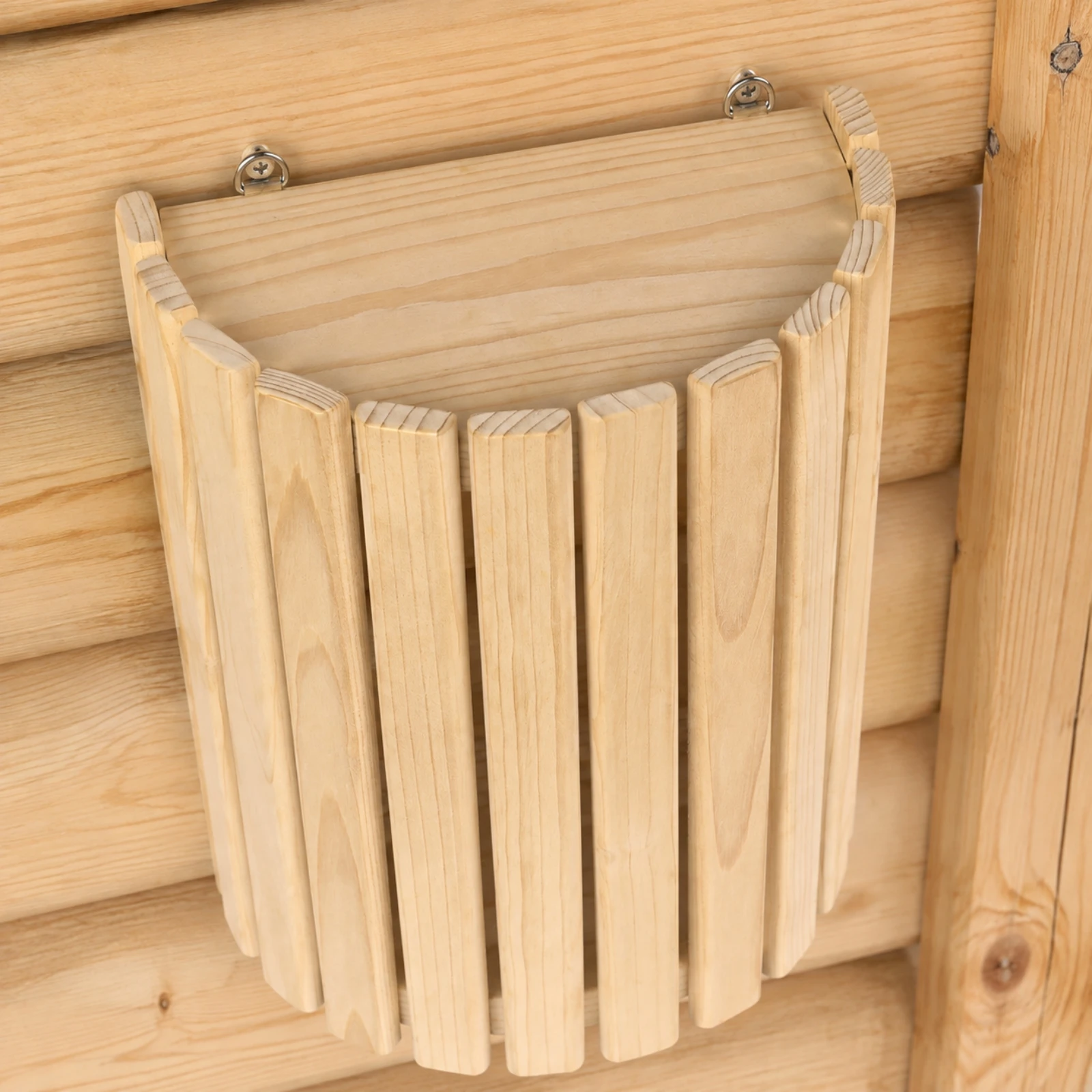 Light Cover Sturdy Semicylindrical Sauna Lamp Shade Wooden Sauna Lampshade Space-Saving