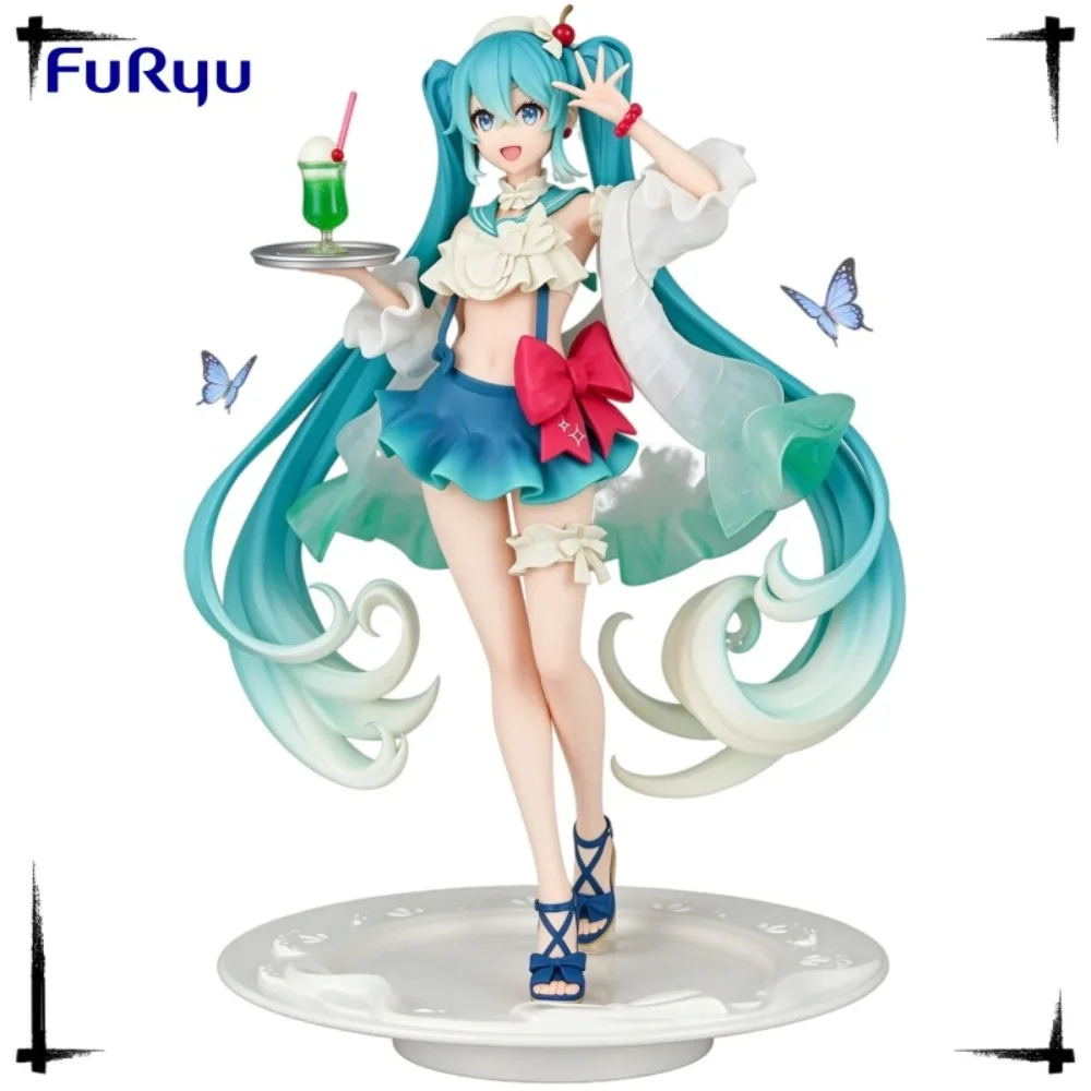 original-furyu-hatsune-miku-melon-soda-float-figure-vocaloid-anime-collectible-model-birthday-desk-decoration