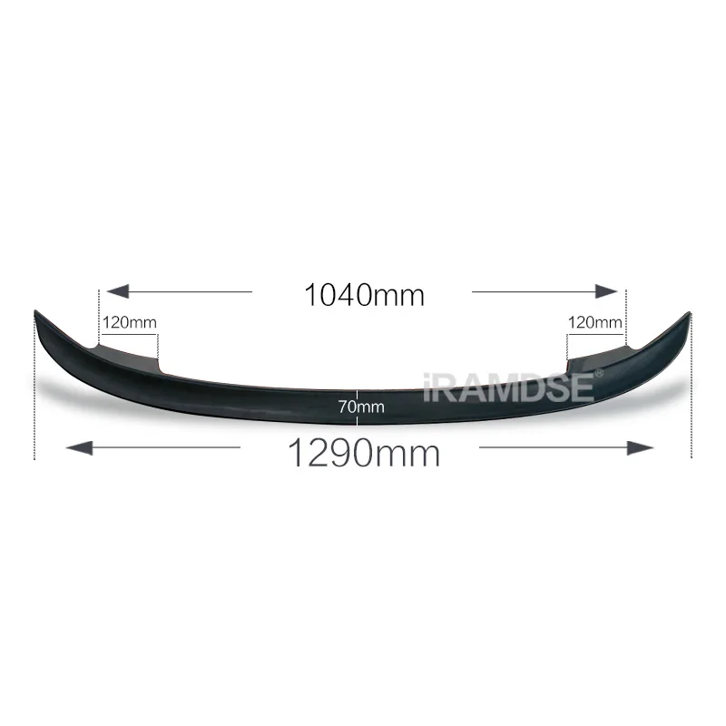 Trunk Spoiler Universal ABS material General Type Car Rear Trunk Wing Tail Spoiler For Subaru Legacy Sedan 2010-2020