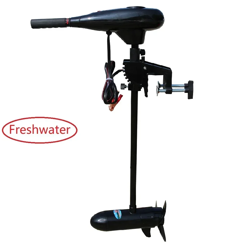 Solar Marine 50LBS 12V 40A Electric Trolling Motor Outboard Engine Propeller Screw for Inflatable Boat 480W Fishing Kayak Canoe