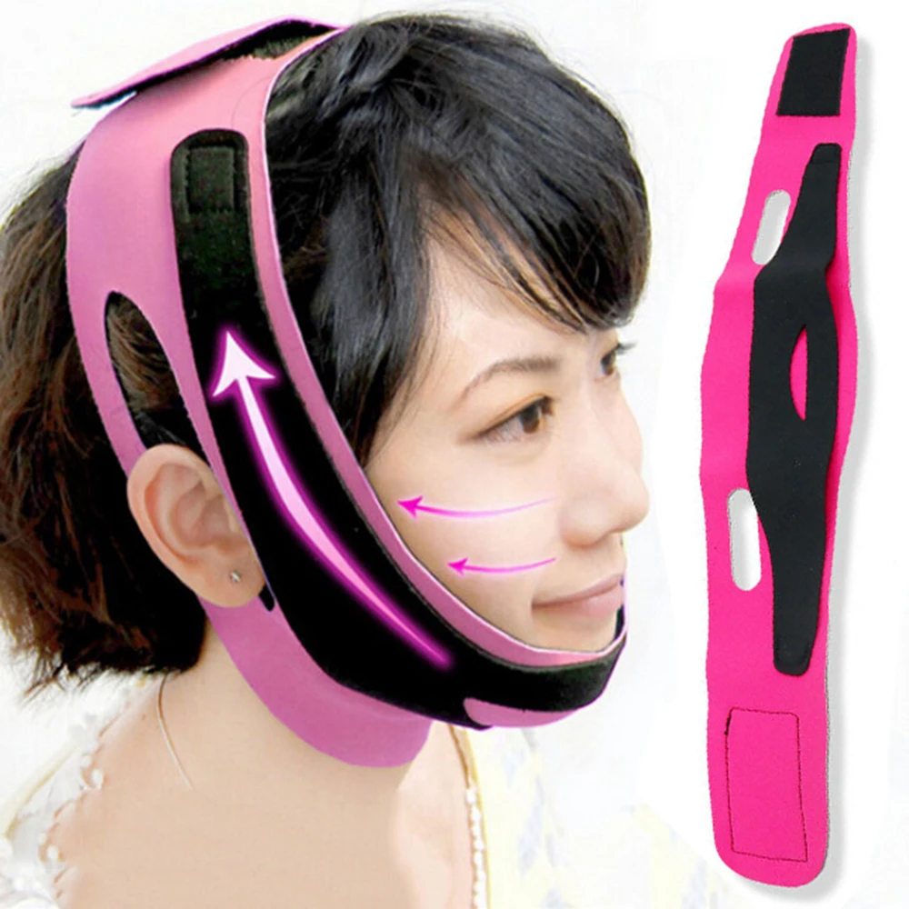 Anti Wrinkle V-Line Lift Up Thin Face Beauty Tools Face-lift Belt Facial Massager Face Slimming Bandage