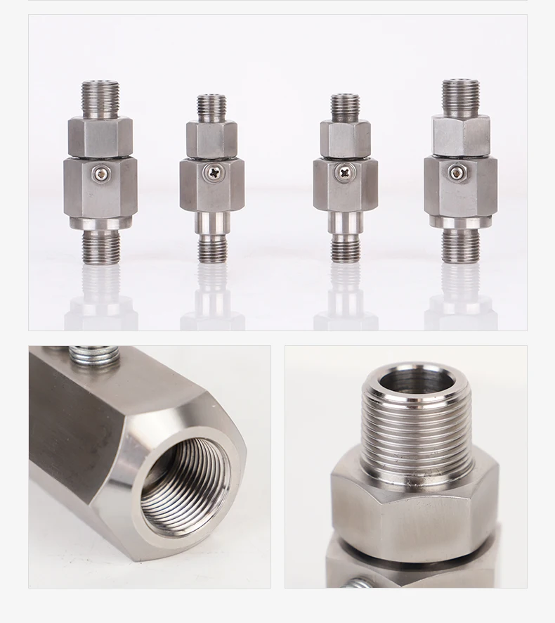 1 шт. может заменить серийное поворотное соединение высокого давления на гидравлическое поворотное соединение, прямое поворотное соединение