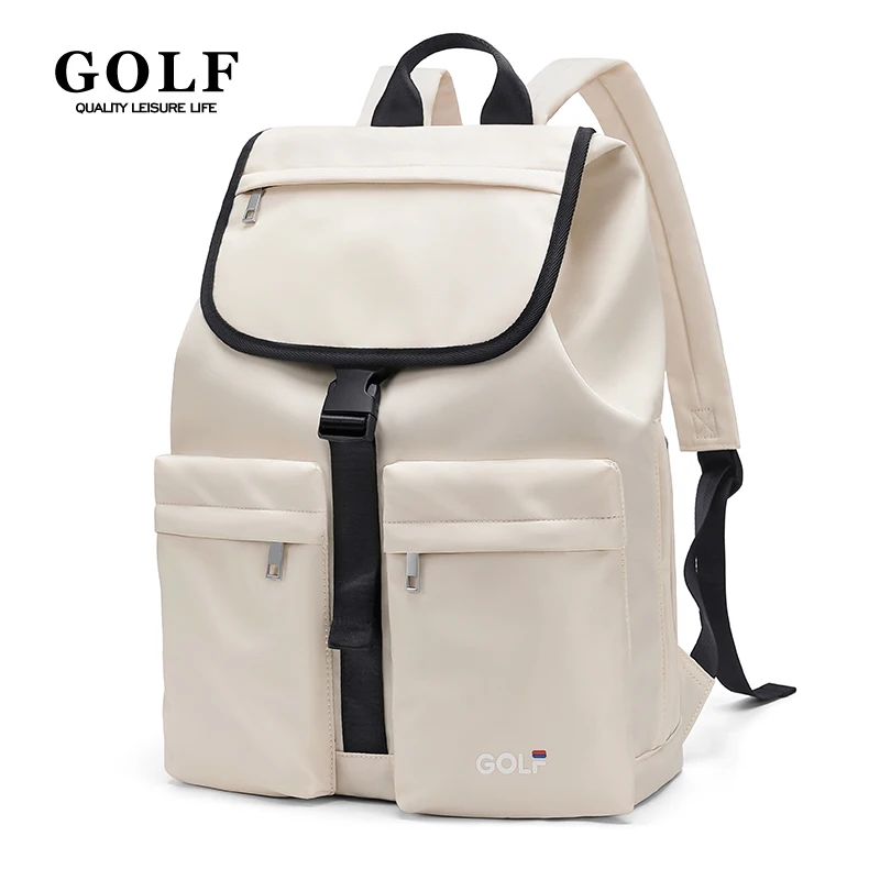 GOLF Outdoor Travel Backpack Female Student Backpack Male Hiking Sports Mountaineering Bag Travel 15.6-inch Computer Back