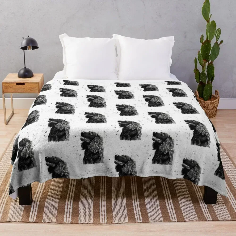 

Spaniel Throw Blanket Ultra Soft Flannel Fleece Blanket for All Seasons