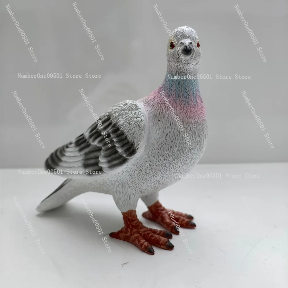 Resin Pigeon Figurine Bag Creative Decorative Storage Box Exquisite Workmanship Compact Practical Ideal Gift