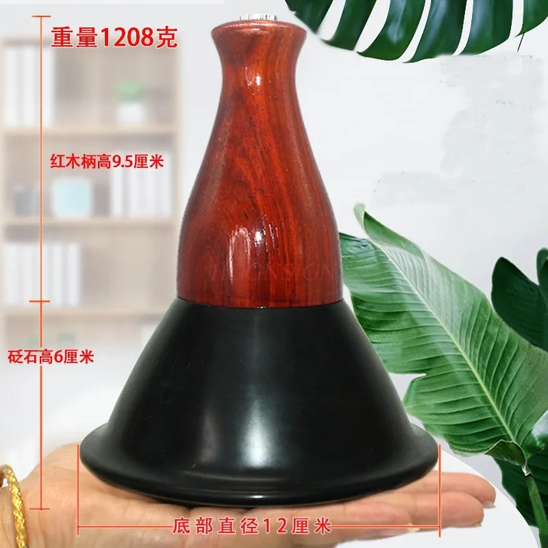 

Bianstone extra-large area rubbing the abdomen opening the back warming moxibustion health energy stone scraping instrument dog