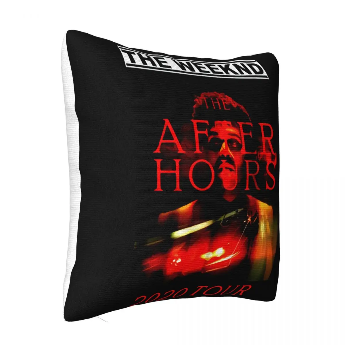 The Weeknd The After Hours Tour 2020 Men's Black S'5Xl 2 Sides Loose Game Any Logo Pillow Case