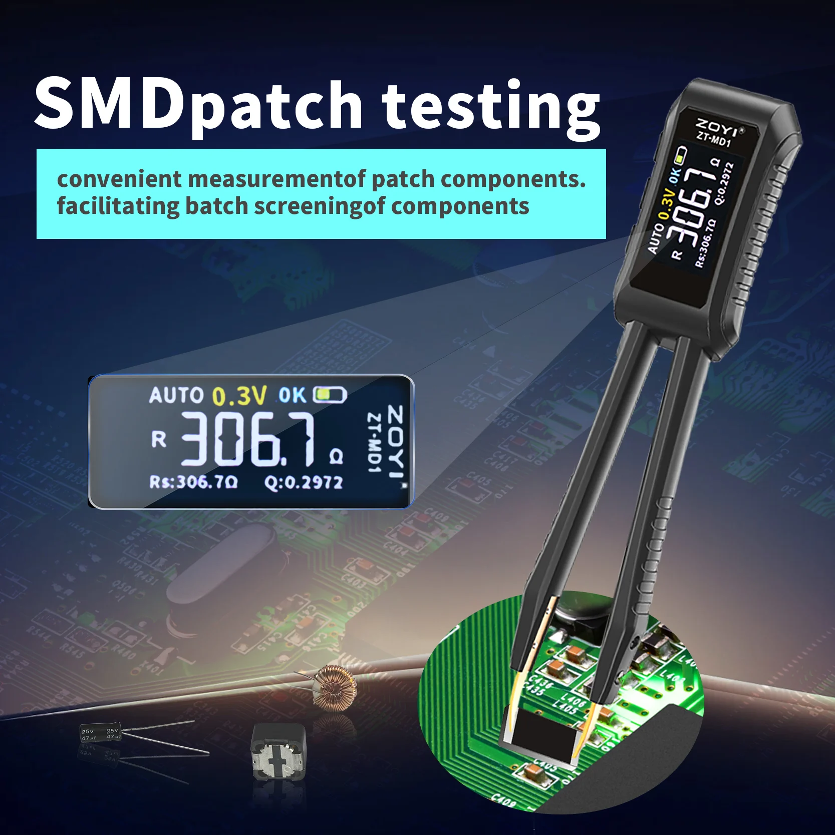 Zoyi ZT-MD1 Digital…