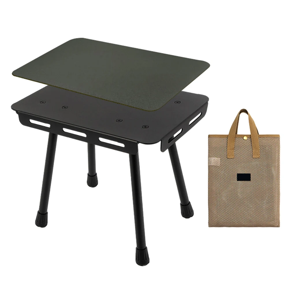 For Camping Fishing Picnic Table Chair Foldable Aluminum Alloy Construction Lightweight and Sturdy 80kg Load Capacity