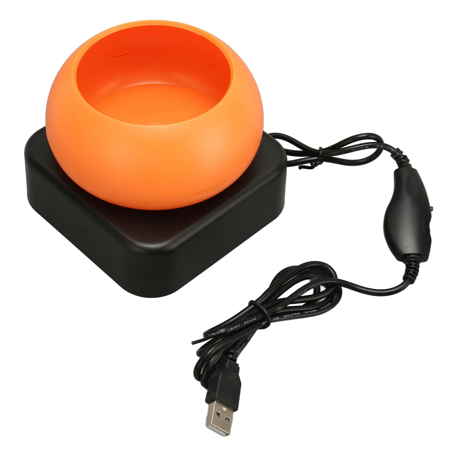 F5 Electric Bead Spinner for Jewelry Making Adjustable Speed USB Power Supply Forward Reverse Control Bead Spinner Orange