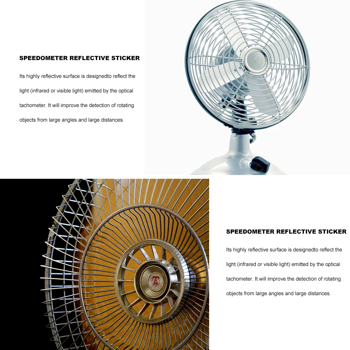 12 Pcs Reflective Tape Tachometer High Reflect Material Self Adhesive Stickers Paper Compatible Photo Tachometer Speedometer