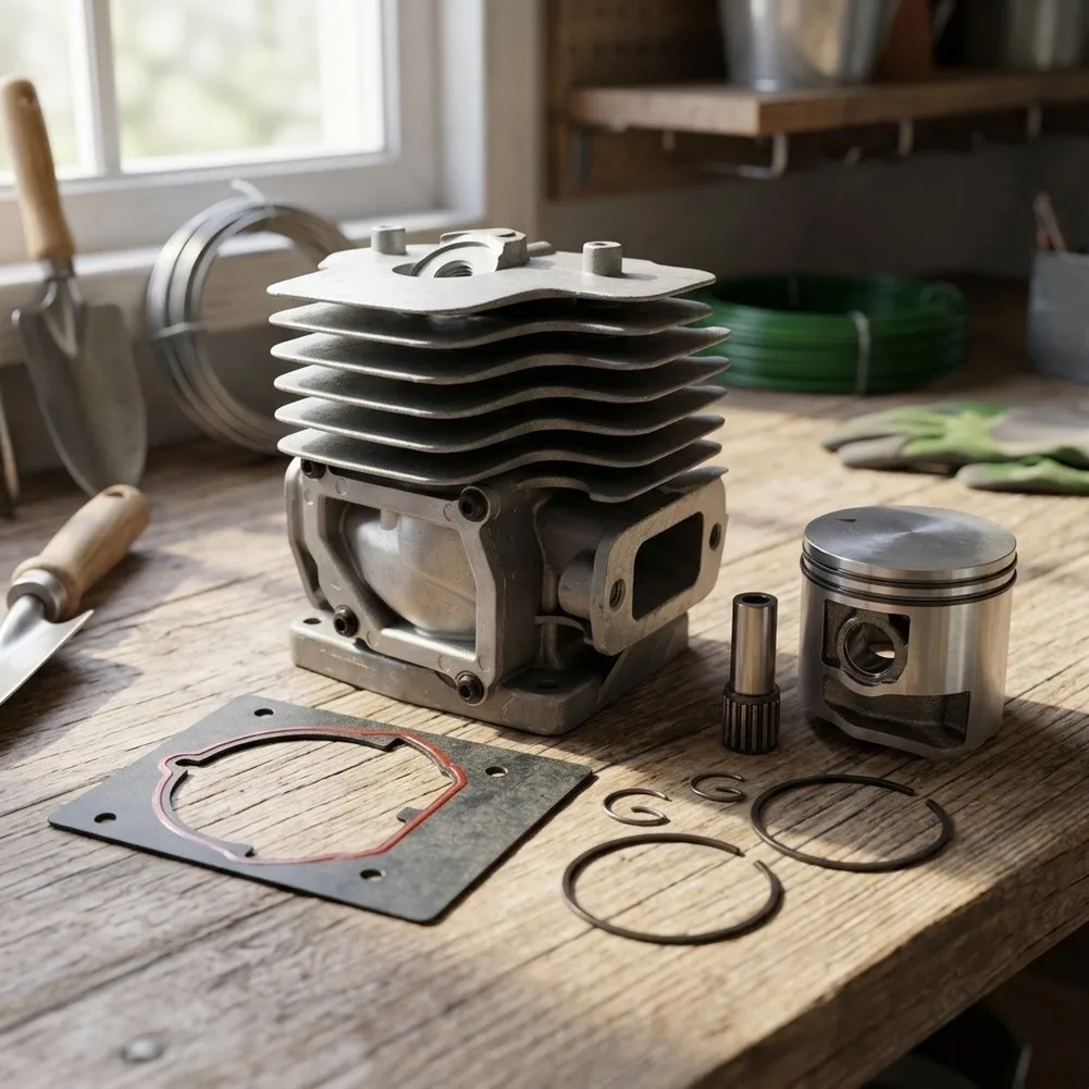 Precision Fit Cylinder Kit P100006300 for PB-8010 PB-9010 Backpack Blowers Ensures Proper Engine Function and Power Output