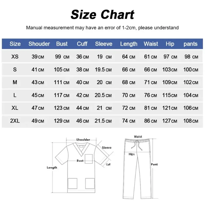 Medical Clothes Scrubs Nursing Pants Elastic Medical Uniforms For Summer Uniforms Nurse Women Thin And Light Fabric Short Sleeve