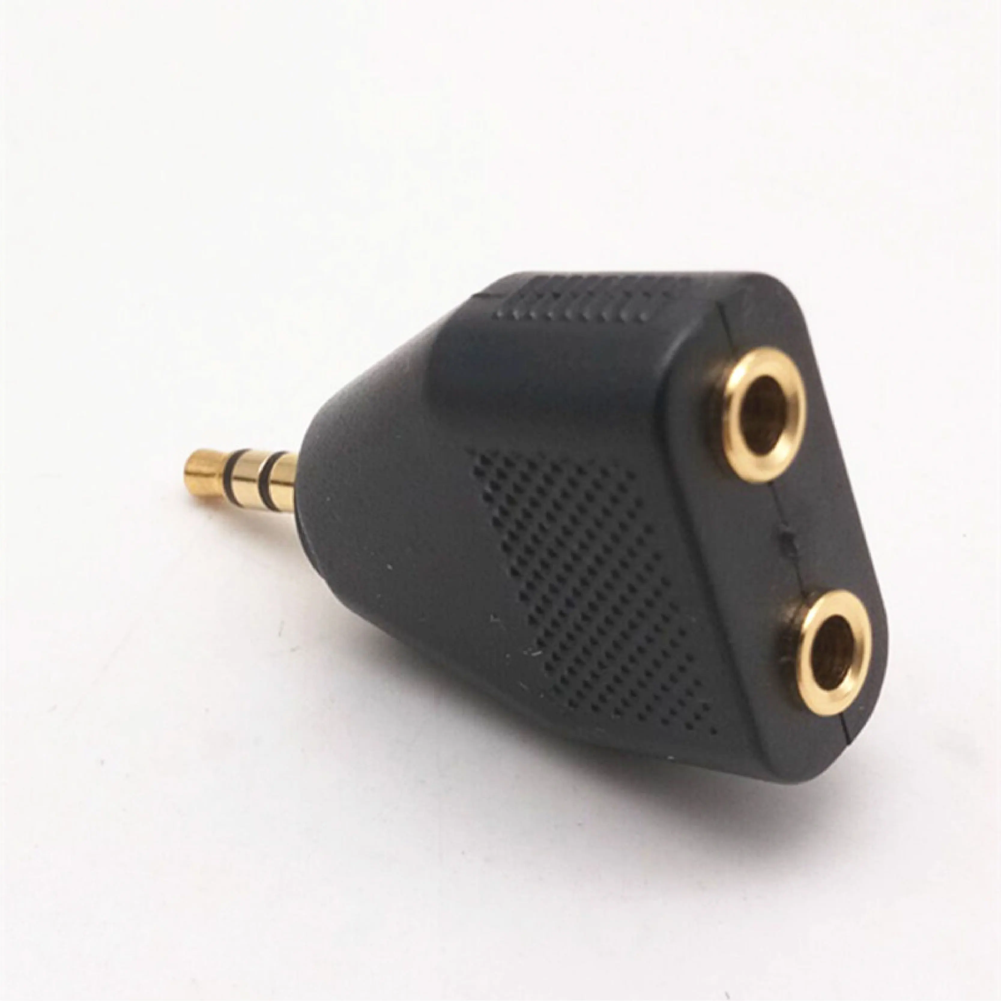 Headphone Microphone 1 Male To 2 Female Stereo Adapter Convertor 3.5MM Audio Y-Splitter Cable