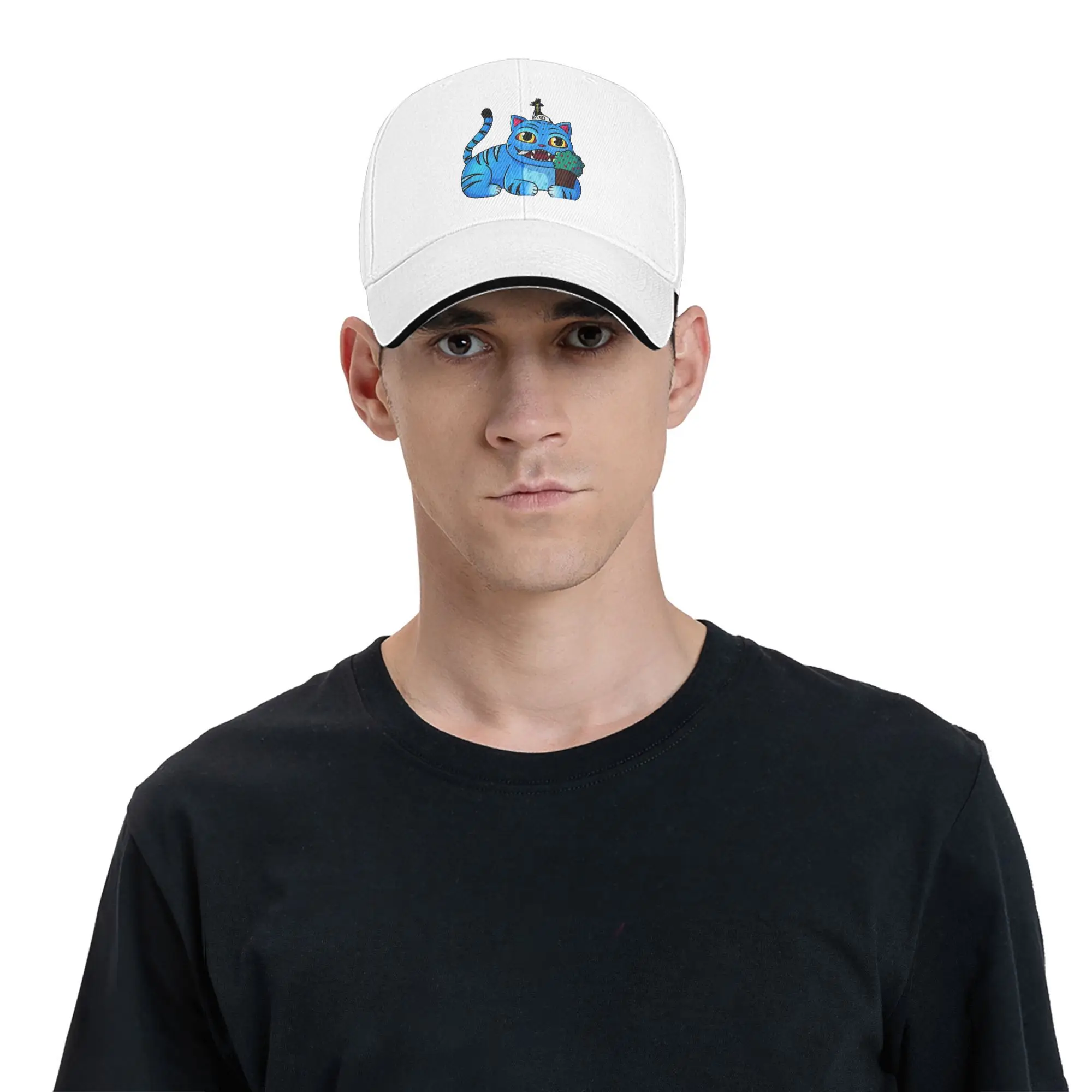 

Derpy Tiger Kpop Demon Hunters Sun Baseball Cap Summer Stylish Trucker Hat For Women Men Running Hippie Baseball Caps