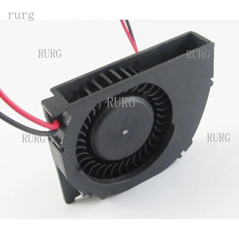 R+ 1-piece 40mm 4010S 50x40x10mm 5V 12V 24V 2-pin fan, brushless DC cooling blower