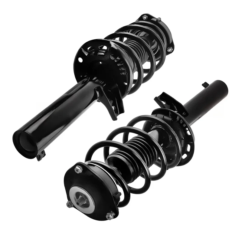 

Pair Front Strut Spring Assembly 2012-2017 Jetta Fits 55MM Lower Strut Housing