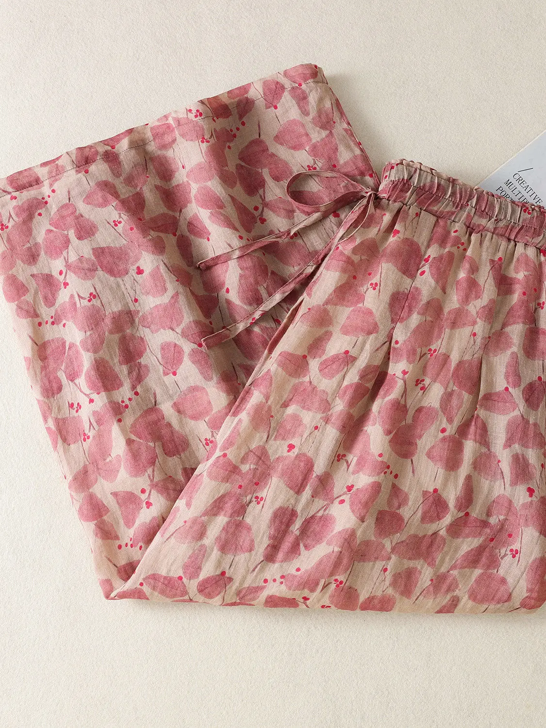 Floral Print Loose Fit  Skirt  - Women'S Fashion Kilt 评论和价格