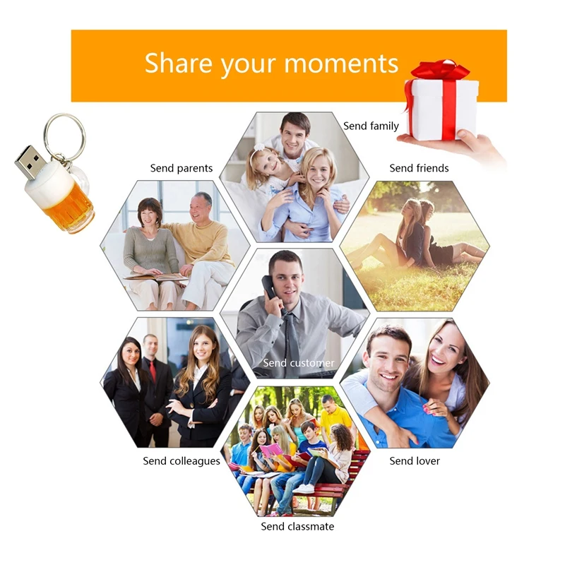 محرك فلاش USB USB2.0 Memory Stick Pen Drive USB Stick لأجهزة الكمبيوتر المحمول المكتبية للمكتب