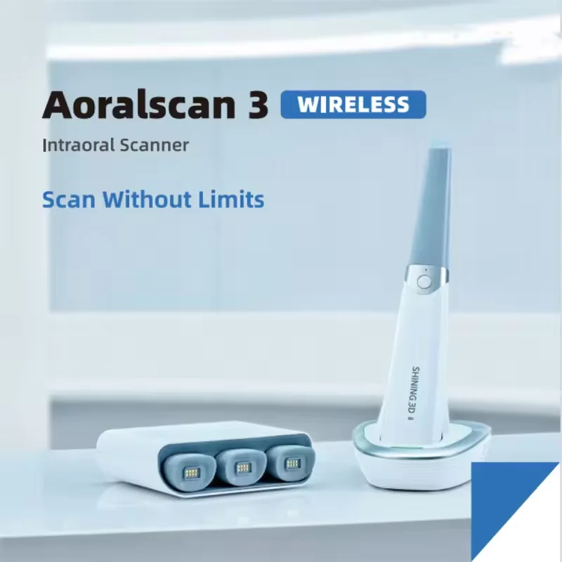 Aoralscan 3 Wireless Scanner Shinning 3D Oral Scanner Equipment Dental Lab Digital Intraoral Scanner Impression System CAD CMD